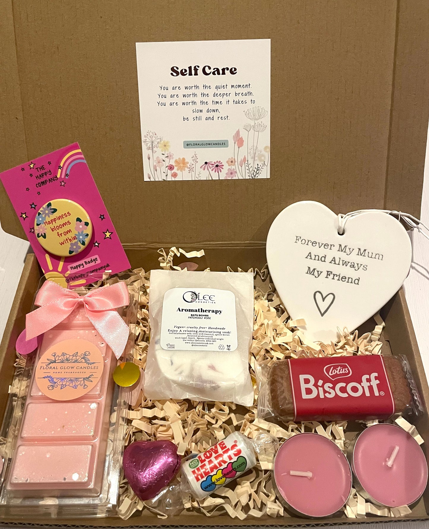 Mini Self Care Letter Gift Box