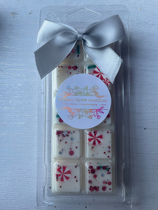 Candy Cane Wax Melt Snap Bars