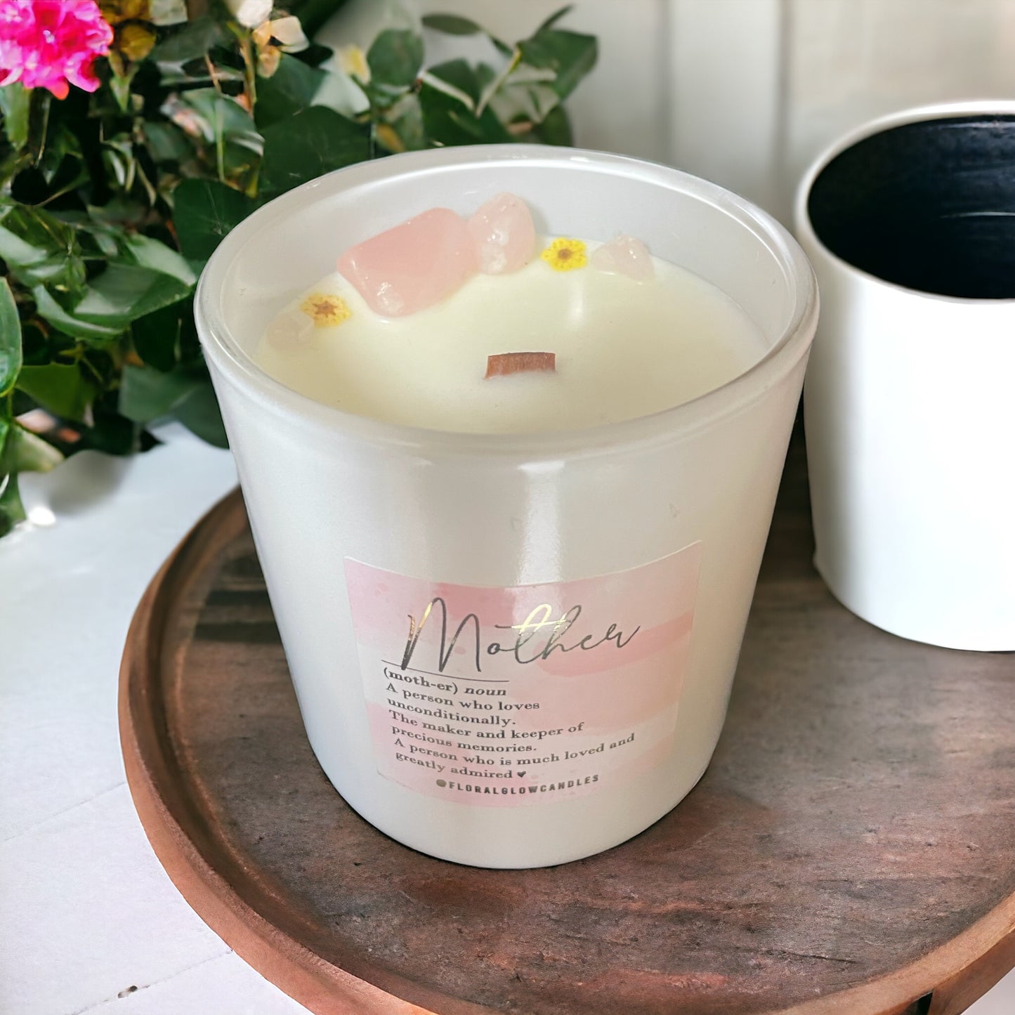 Mum Quote Scented Candle