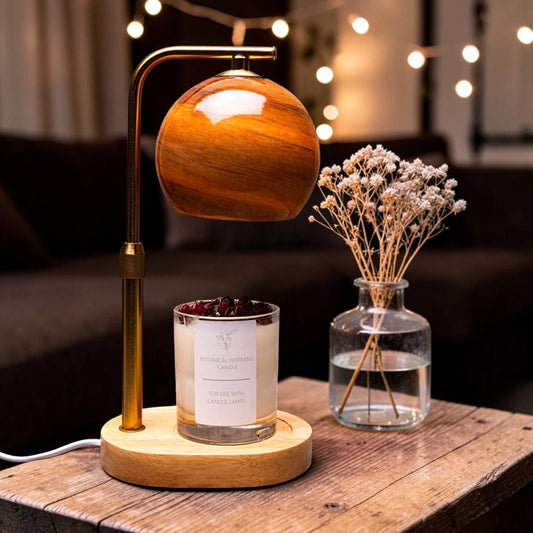 Wood Effect Candle Warmer